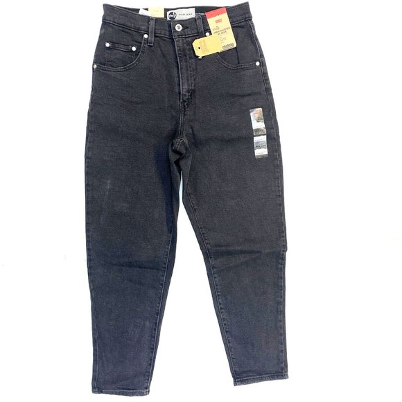 Women's Levi's SilverTab High Waist Jeans (A36990001) Charcoal Gray - 6 (28x27) - Picture 4 of 5